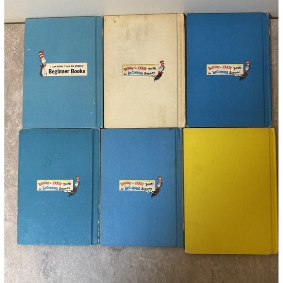 Dr. Seuss Beginner Books Hardcover Lot of 9 Various Titles Vintage 1960's 1970's - Picture 10 of 16